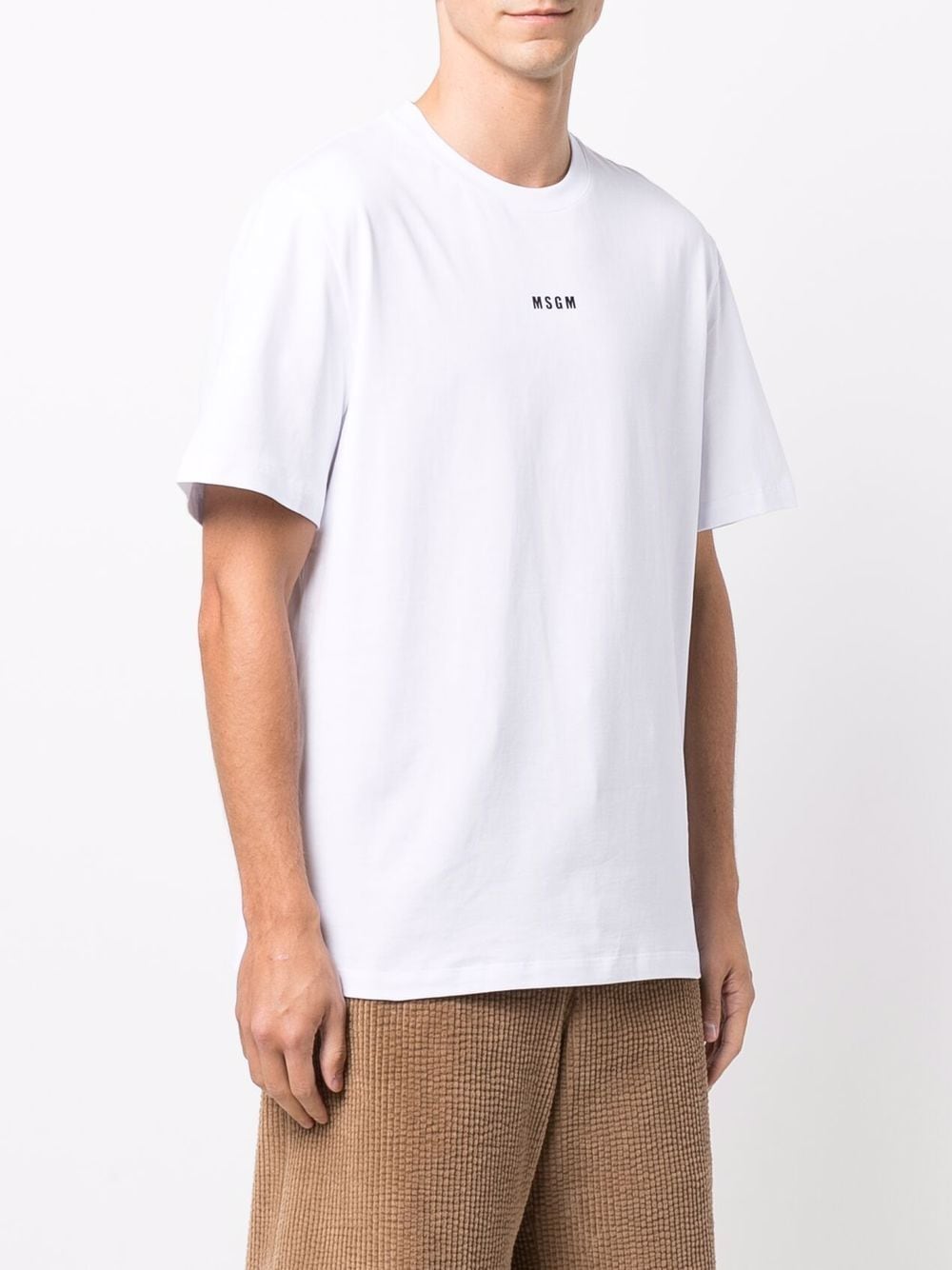 Maglietta MSGM uomo T-Shirt MSGM MAN FW21: elegante e sofisticata per l'uomo moderno.