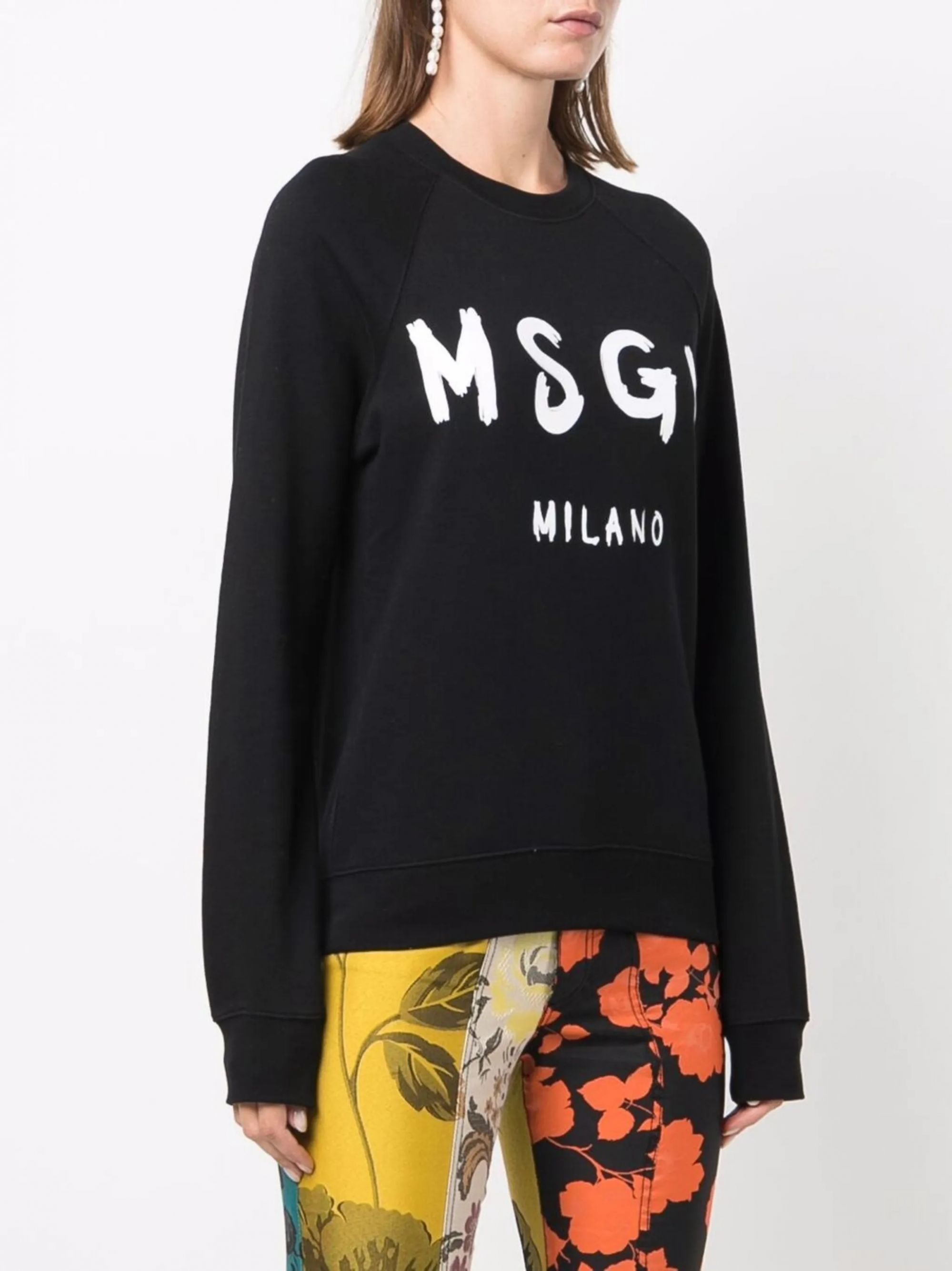 Felpa MSGM Donna Rimanete alla moda con questa felpa da donna MSGM, collezione pre-FW21. Perfetta per ogni occasione.
