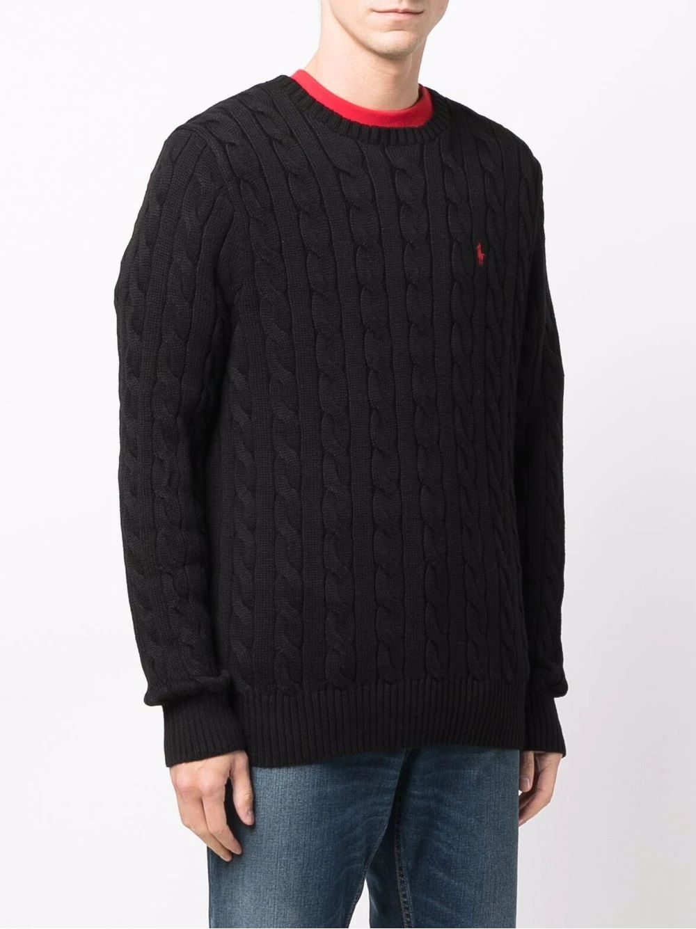 RALPH LAUREN Men's Long Sleeve Sweater Men's long sleeve sweater from RALPH LAUREN. Classic styling and quality craftsmanship.