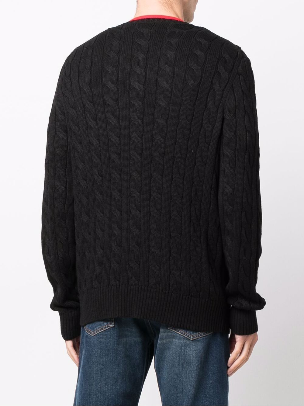 RALPH LAUREN Men's Long Sleeve Sweater Men's long sleeve sweater from RALPH LAUREN. Classic styling and quality craftsmanship.