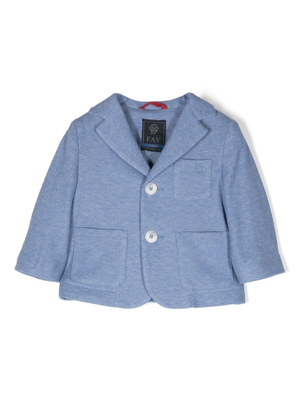 FAY KIDS Kids' Suit Jacket  Shop stylish and comfortable kids' suit jackets from FAY KIDS. Perfect for any occasion.