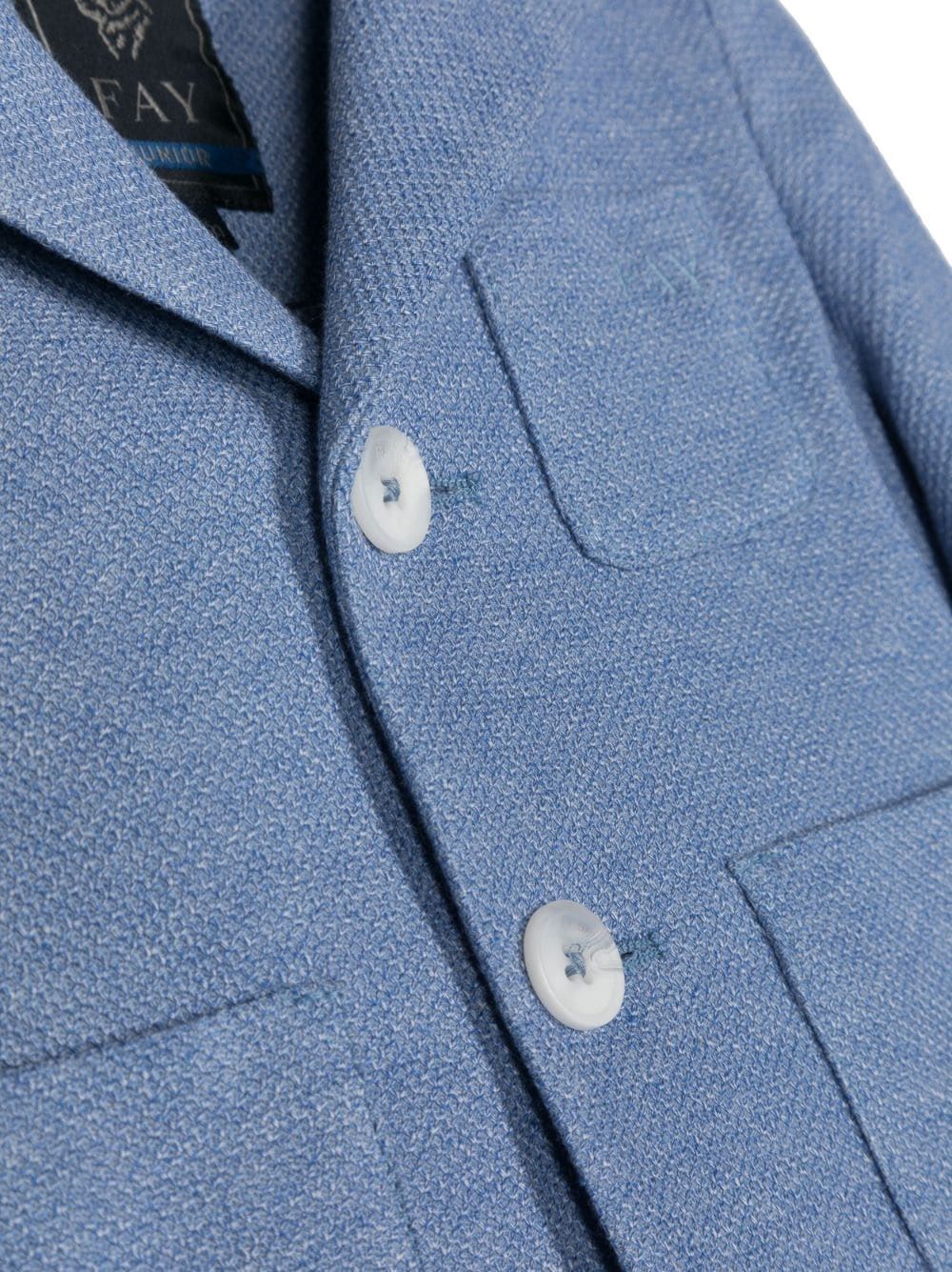 FAY KIDS Kids' Suit Jacket  Shop stylish and comfortable kids' suit jackets from FAY KIDS. Perfect for any occasion.