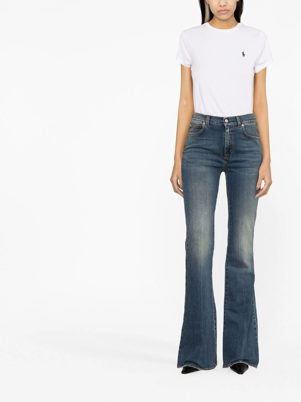 Women's Ralph Lauren Short Sleeve T-Shirt Shop the latest Women's Ralph Lauren T-Shirt. Stylish & comfortable short sleeve design.