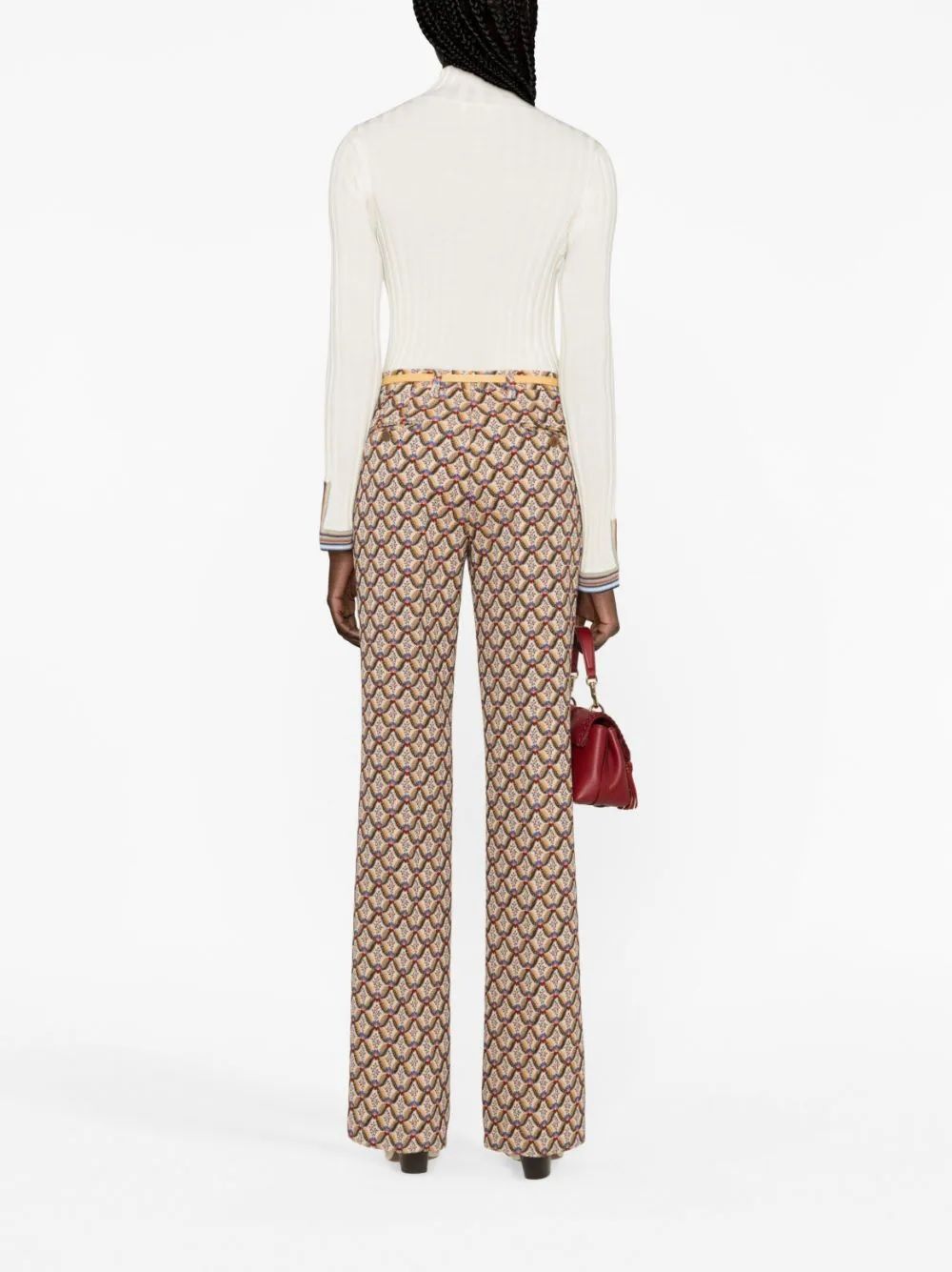 Women's ETRO High-Neck Knitwear Look stylish in ETRO's high-neck knitwear for women.