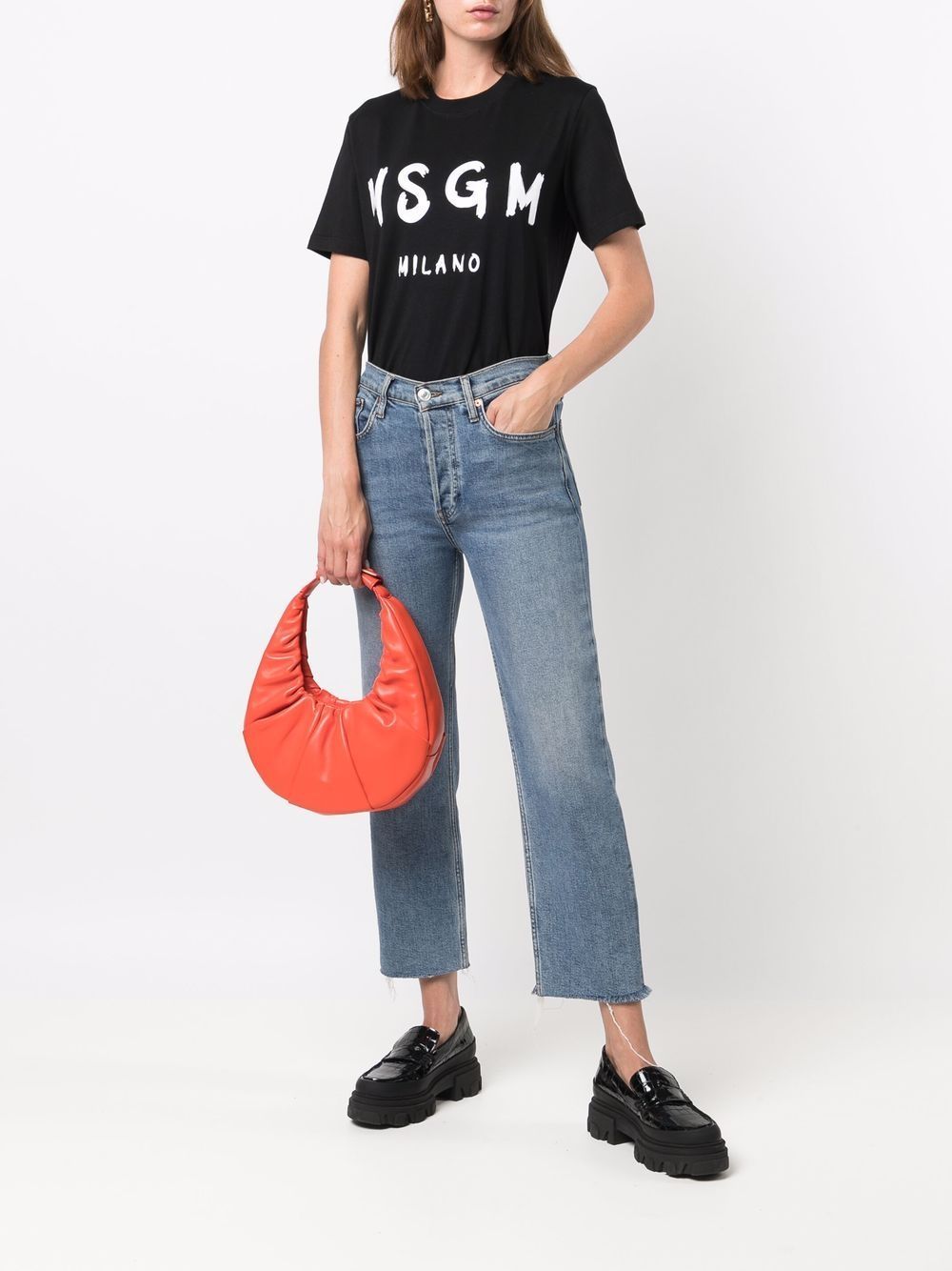 Women's MSGM T-Shirt Shop the latest women's MSGM T-shirts. Stylish & comfortable for any occasion.