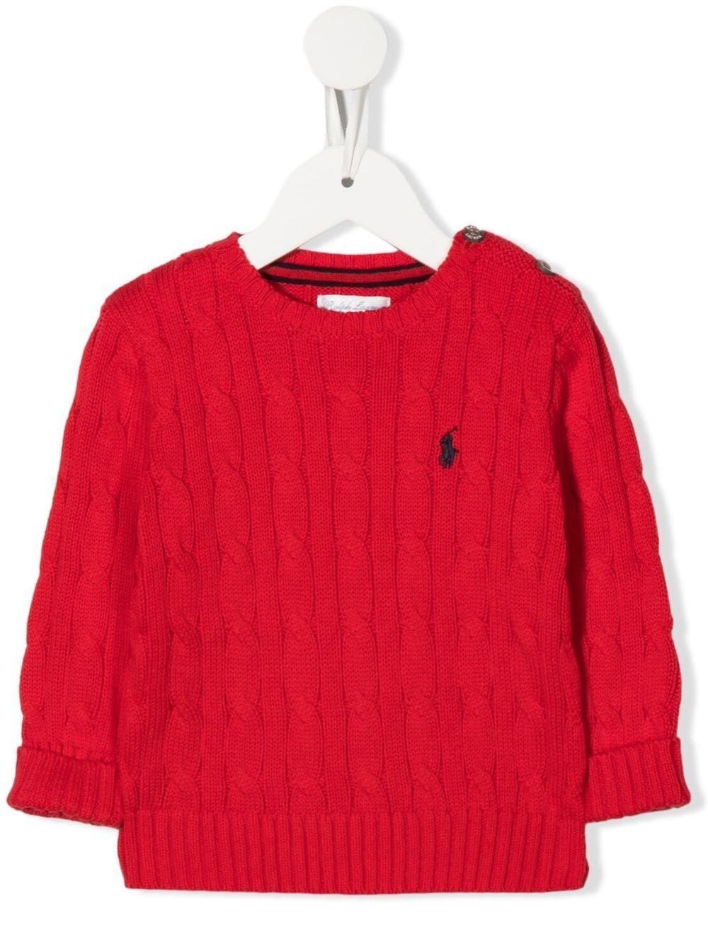 Ralph Lauren kids Maglione  Acquista il maglione Ralph Lauren Kids Cable Top per il tuo piccolo. Maglieria di qualità per ragazzi.
