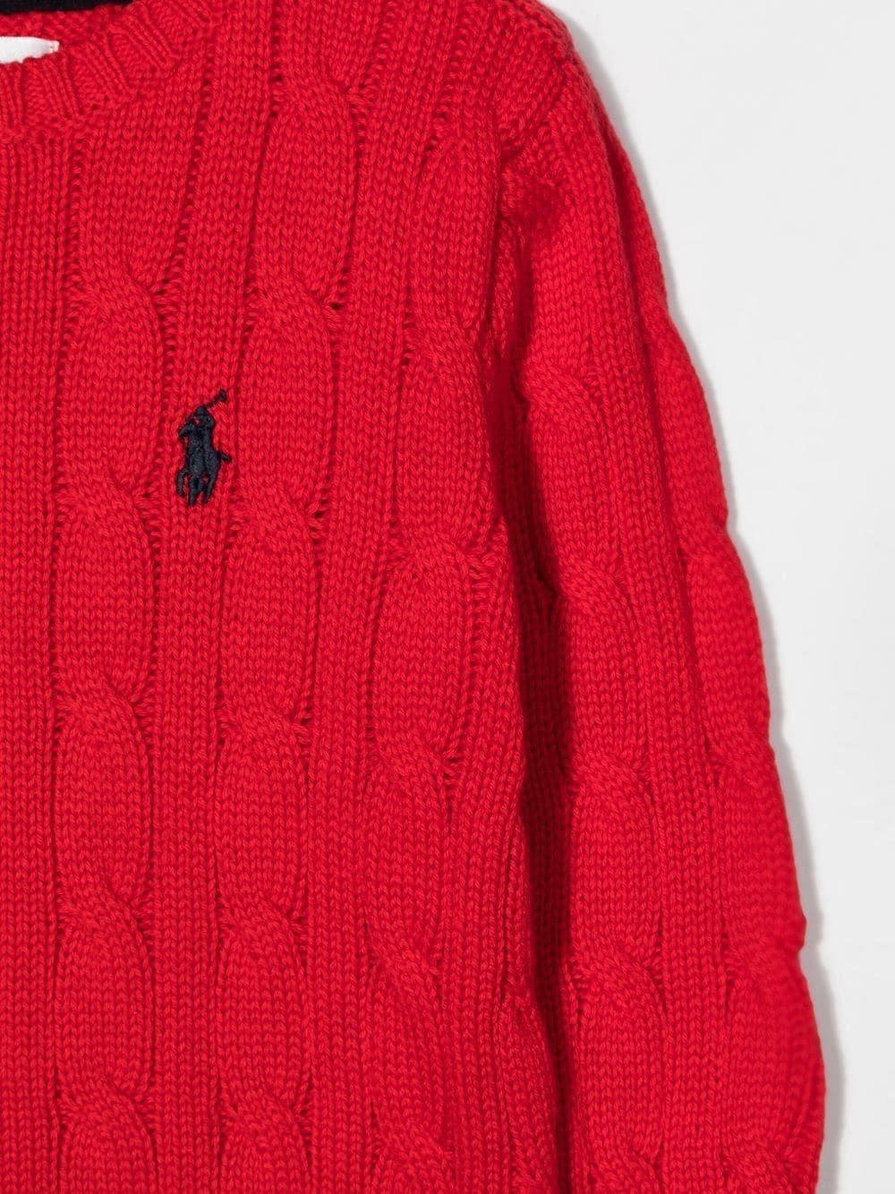 Ralph Lauren kids Sweater Shop the Ralph Lauren Kids Cable Top Sweater for your little one. Quality knitwear for boys.