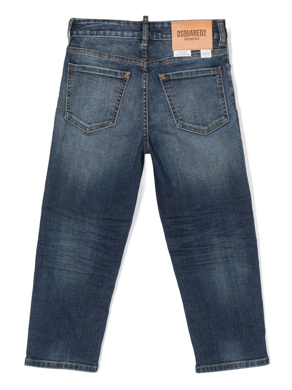 Girl Kids' DSQUARED KIDS Pants Girl Kids' denim jeans by DSQUARED KIDS. Perfect for stylish, comfortable wear.