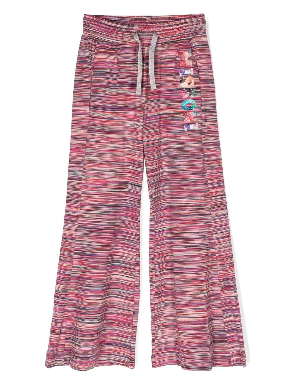 Girl Jogger Pants by Missoni Kids Stylish jogger pants for girls by Missoni Kids. Perfect for active kids.