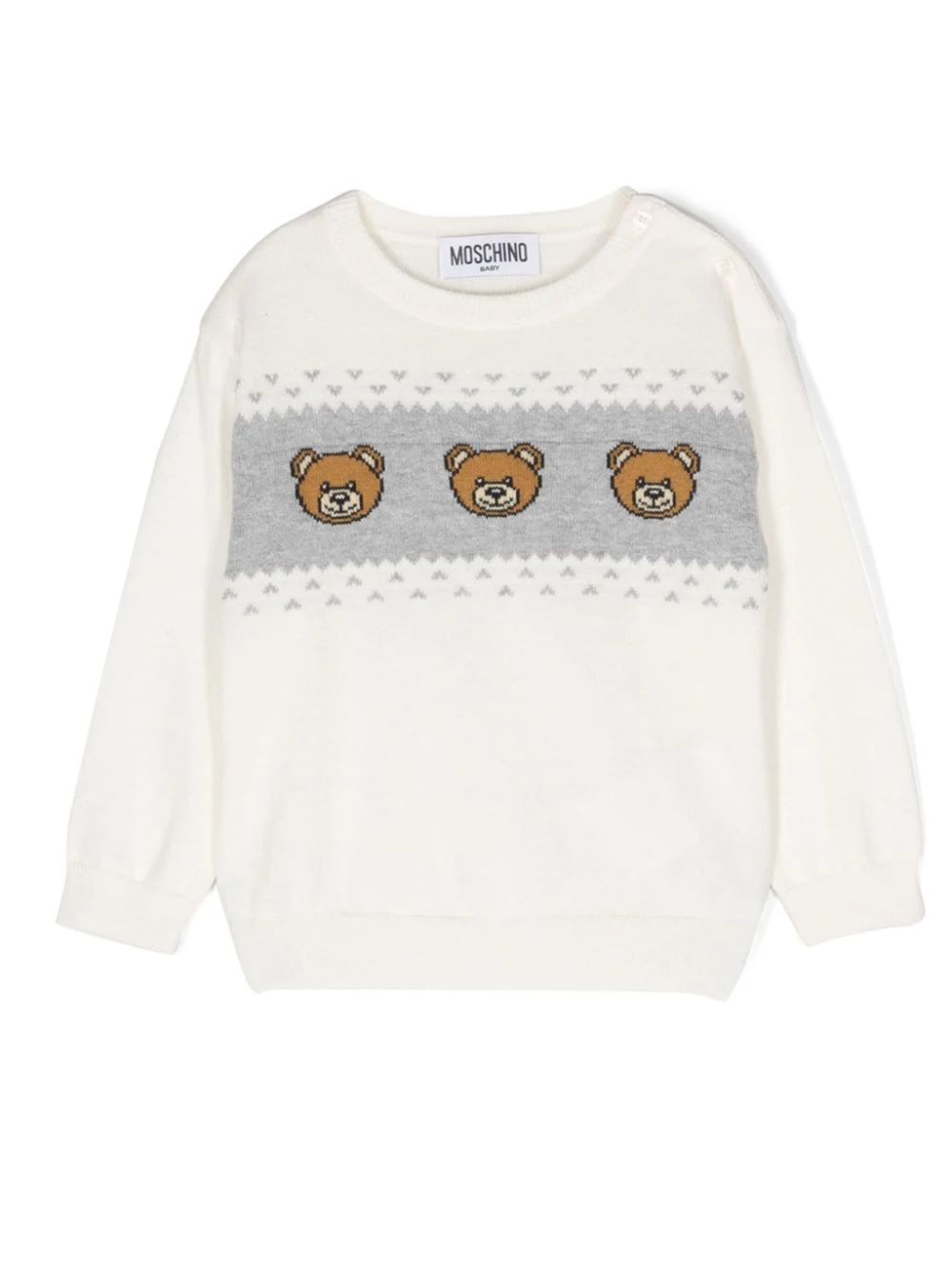 Moschino Kids Knitwear for Girls Stylish knitwear for girls by Moschino Kids. Perfect for any occasion.