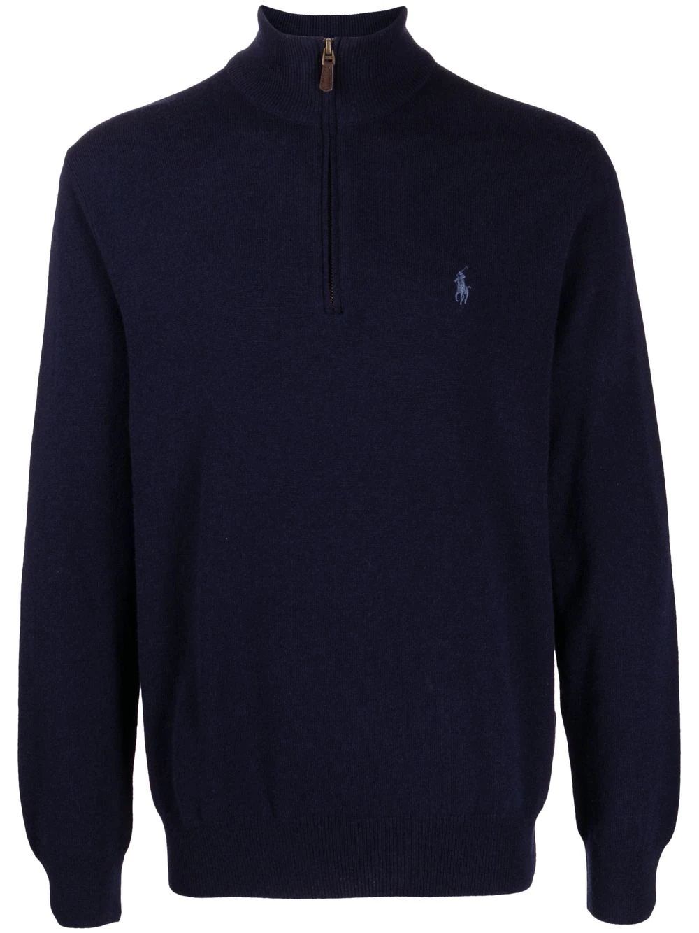 Ralph Lauren knitwear for man Stay warm in style with this luxurious men's long sleeve pullover from Ralph Lauren.