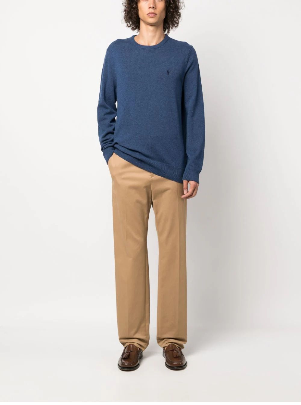 Men's Ralph Lauren Knitwear Stay warm in style with this men's pullover knitwear from Ralph Lauren.