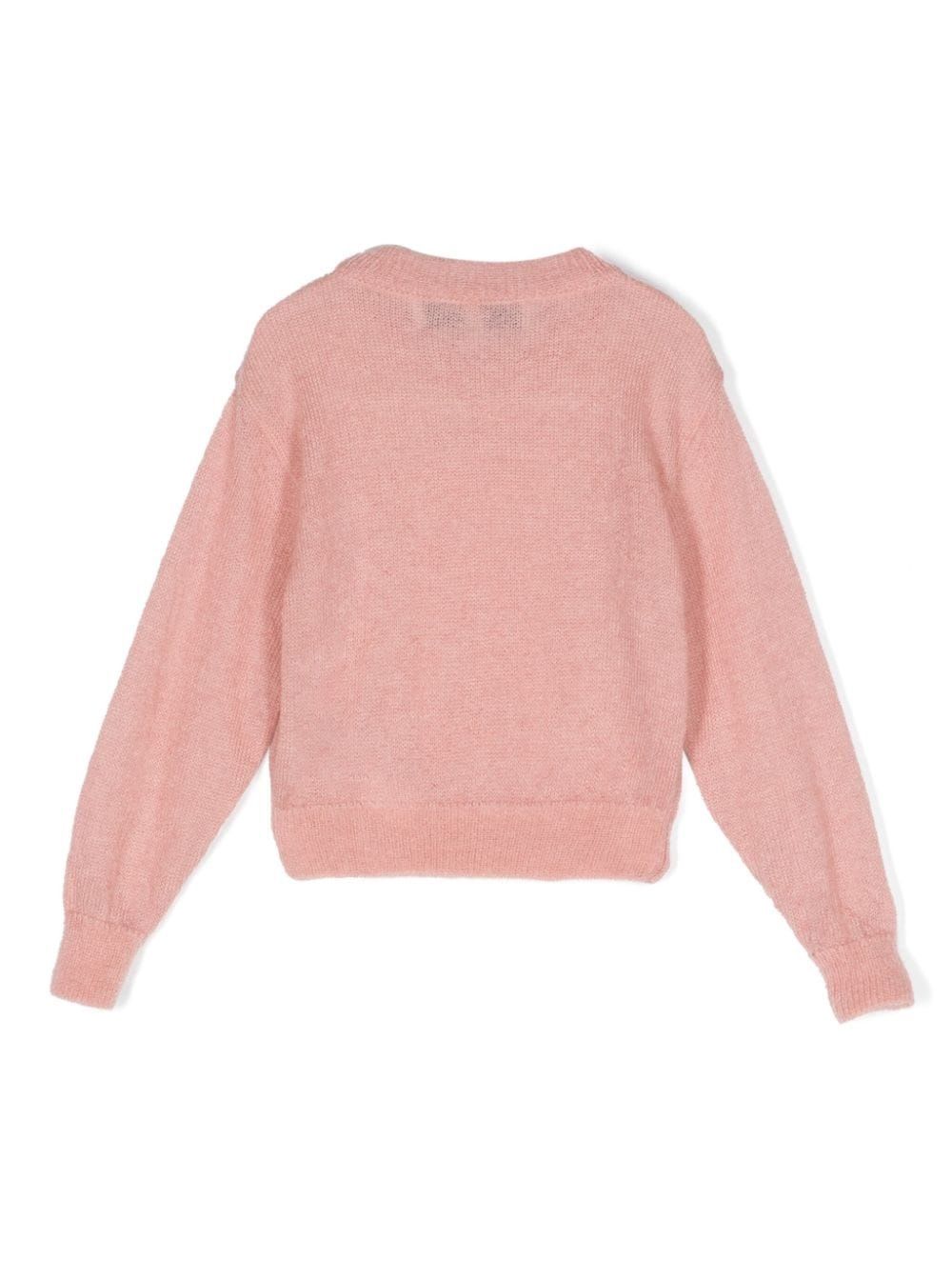 Girls Knitwear Jumper by SIMONETTA KIDS Keep your girl warm in style with this SIMONETTA KIDS knitwear jumper.