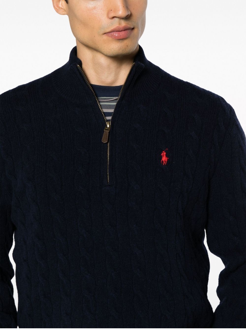 Men's Ralph Lauren Pullover Sweater Stay warm in style with this classic men's pullover sweater from Ralph Lauren.