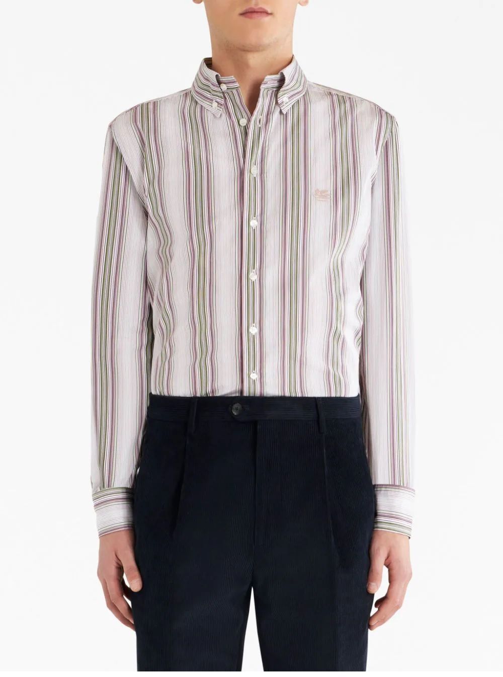 Etro Men's Shirt Etro Men's Generato shirt: stylish, tailored shirt for the modern man.