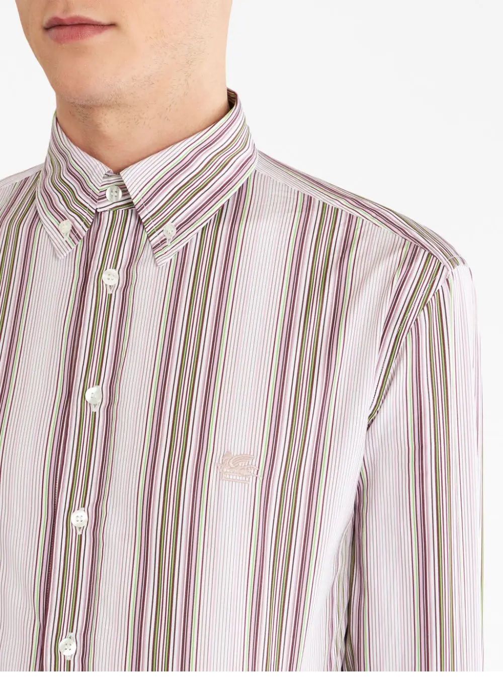 Etro Men's Shirt Etro Men's Generato shirt: stylish, tailored shirt for the modern man.