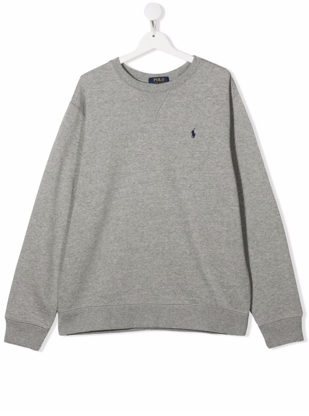 Kids Ralph Lauren Sweatshirt Long sleeve knit sweatshirt for boys by Ralph Lauren Kids, perfect for cooler days.