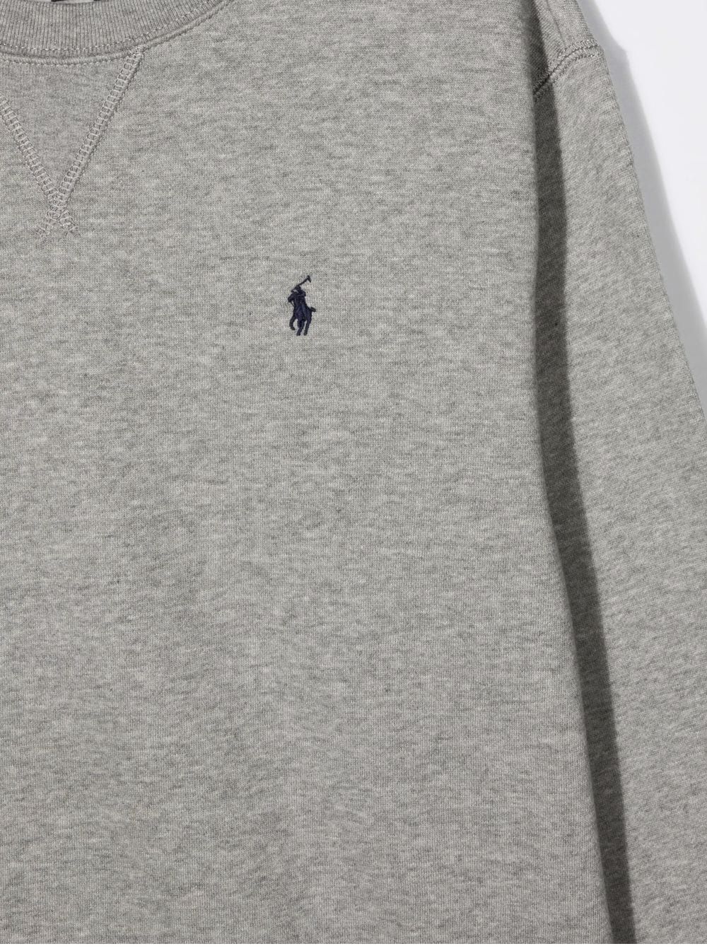 Kids Ralph Lauren Sweatshirt Long sleeve knit sweatshirt for boys by Ralph Lauren Kids, perfect for cooler days.