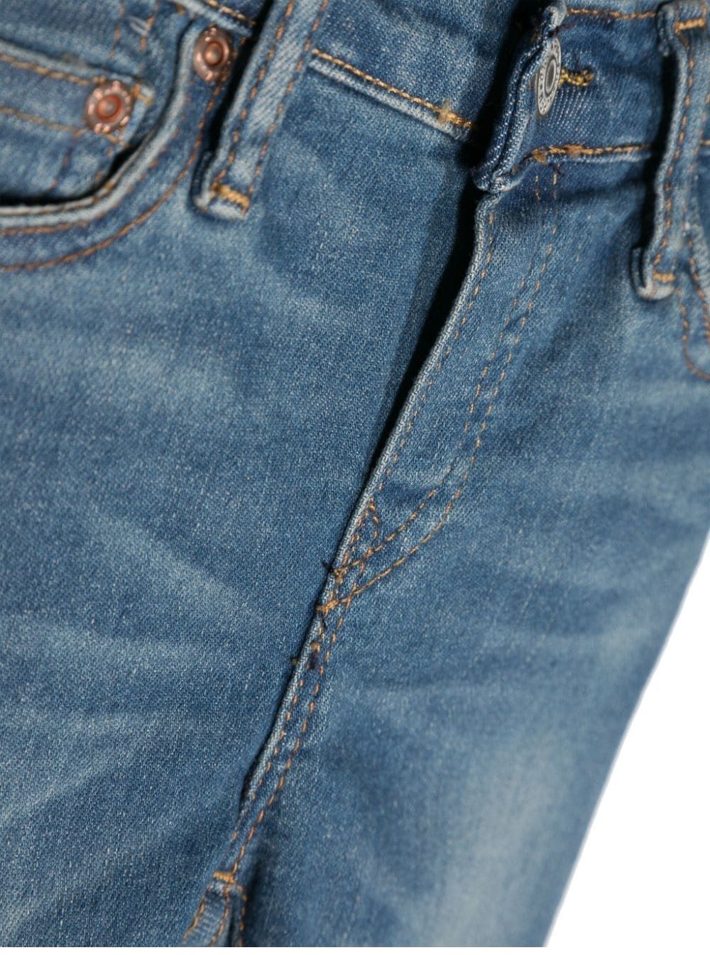 RALPH LAUREN KIDS Denim Jeans Shop stylish and comfortable baby denim jeans from Ralph Lauren Kids.