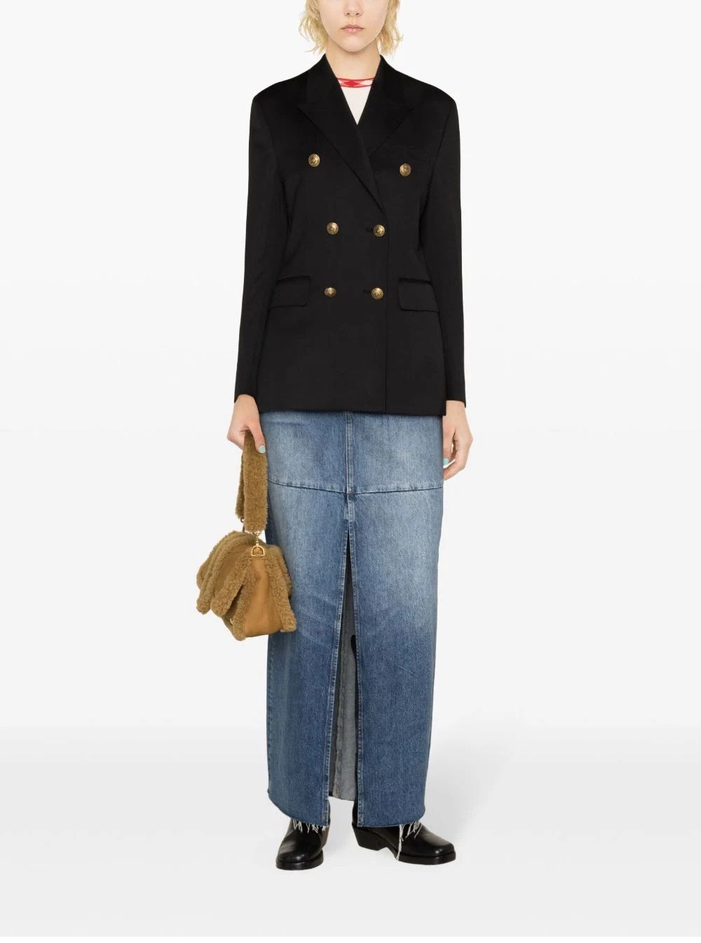 Women's Double Breasted Blazer by GOLDEN GOOSE DB Smart double breasted blazer for women by GOLDEN GOOSE DB. Perfect for any occasion.