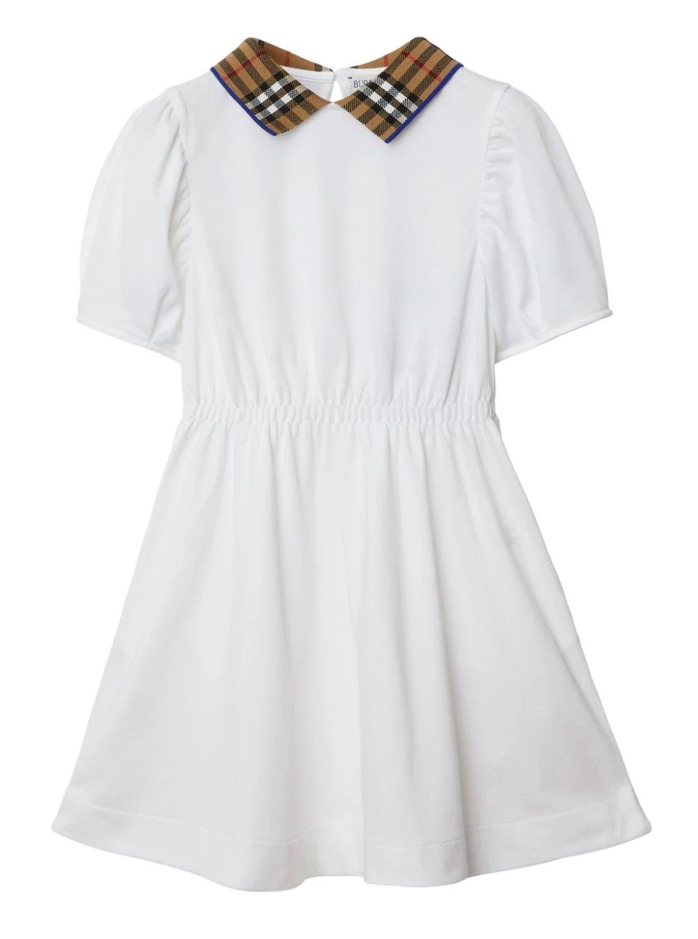 Burberry kids abito  Elevate il suo stile con questo abito a coste Alesea Check di Burberry Kids. Perfetto per ogni occasione.