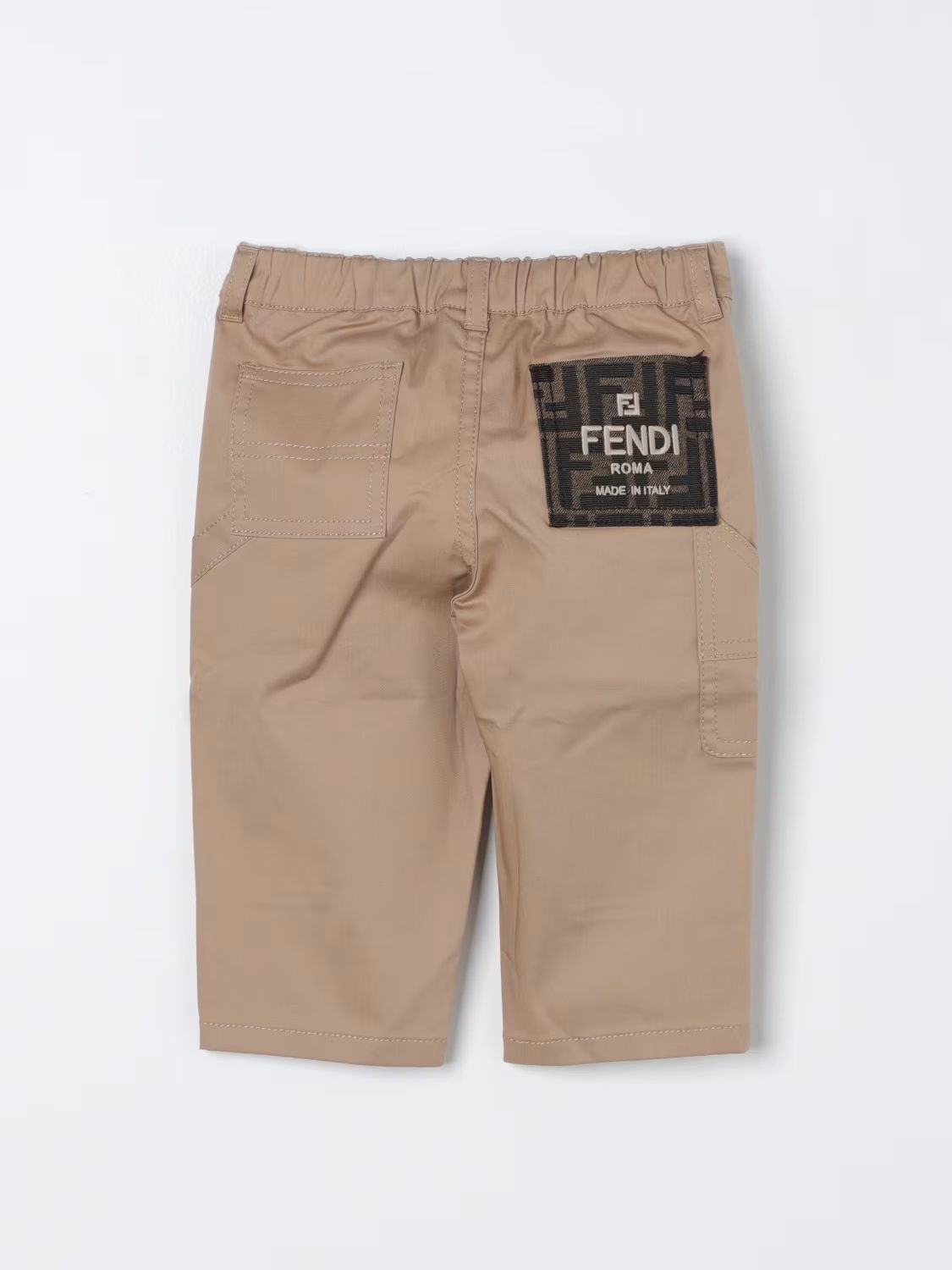 FENDI KIDS Gabardine Pants  Stylish Gabardine Pants for Kids by FENDI KIDS - Perfect for Any Occasion