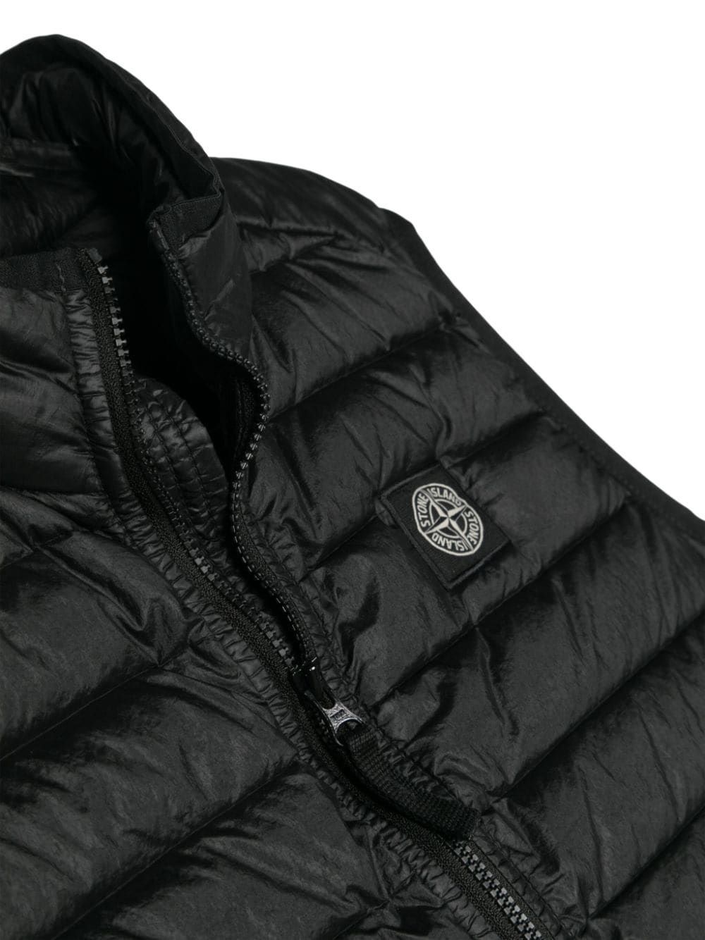 Gilet STONE ISLAND KIDS per ragazzi  Elegante gilet da ragazzo di Stone Island Kids - S/MANICHE