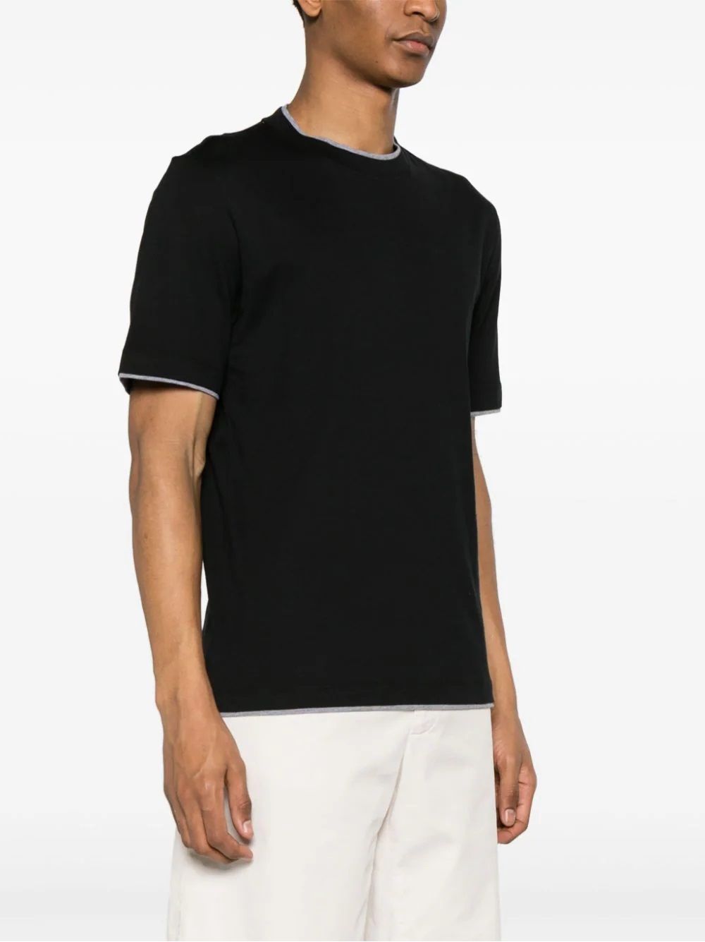 BRUNELLO CUCINELLI T-Shirt for man Premium Italian T-Shirt for Men - Girocollo Neck