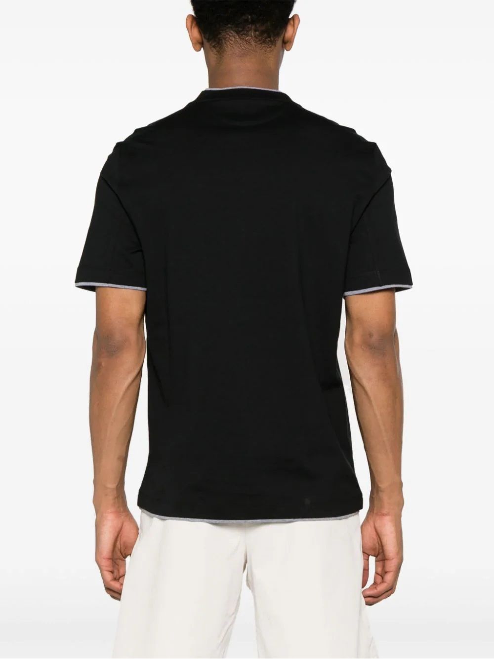 BRUNELLO CUCINELLI T-Shirt for man Premium Italian T-Shirt for Men - Girocollo Neck