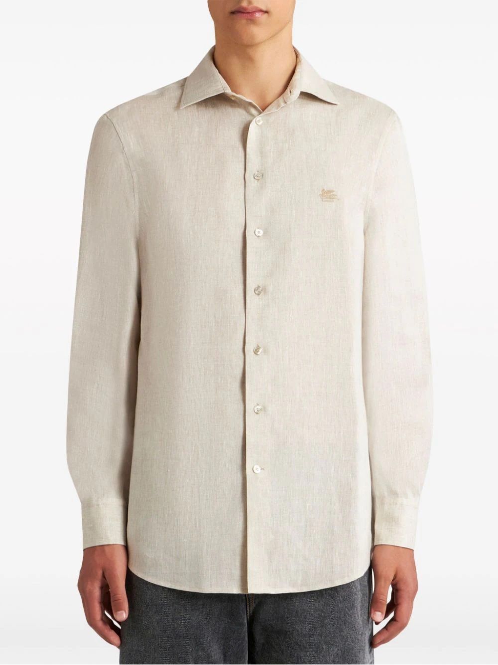 ETRO SHIRT for Men Upgrade your wardrobe with ETRO's iconic Roma logo shirt for men. Shop now!