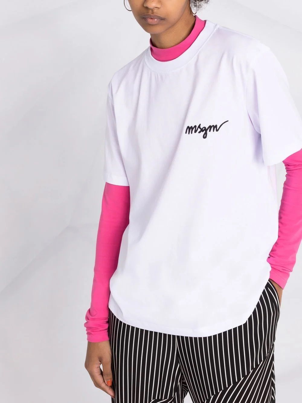 MSGM Women's T-Shirt Effortlessly chic MSGM women's tee for everyday style.