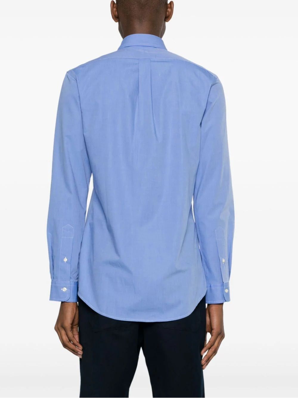 Men's Ralph Lauren Shirt Upgrade your wardrobe with a classic long sleeve sport shirt for men by a renowned brand.