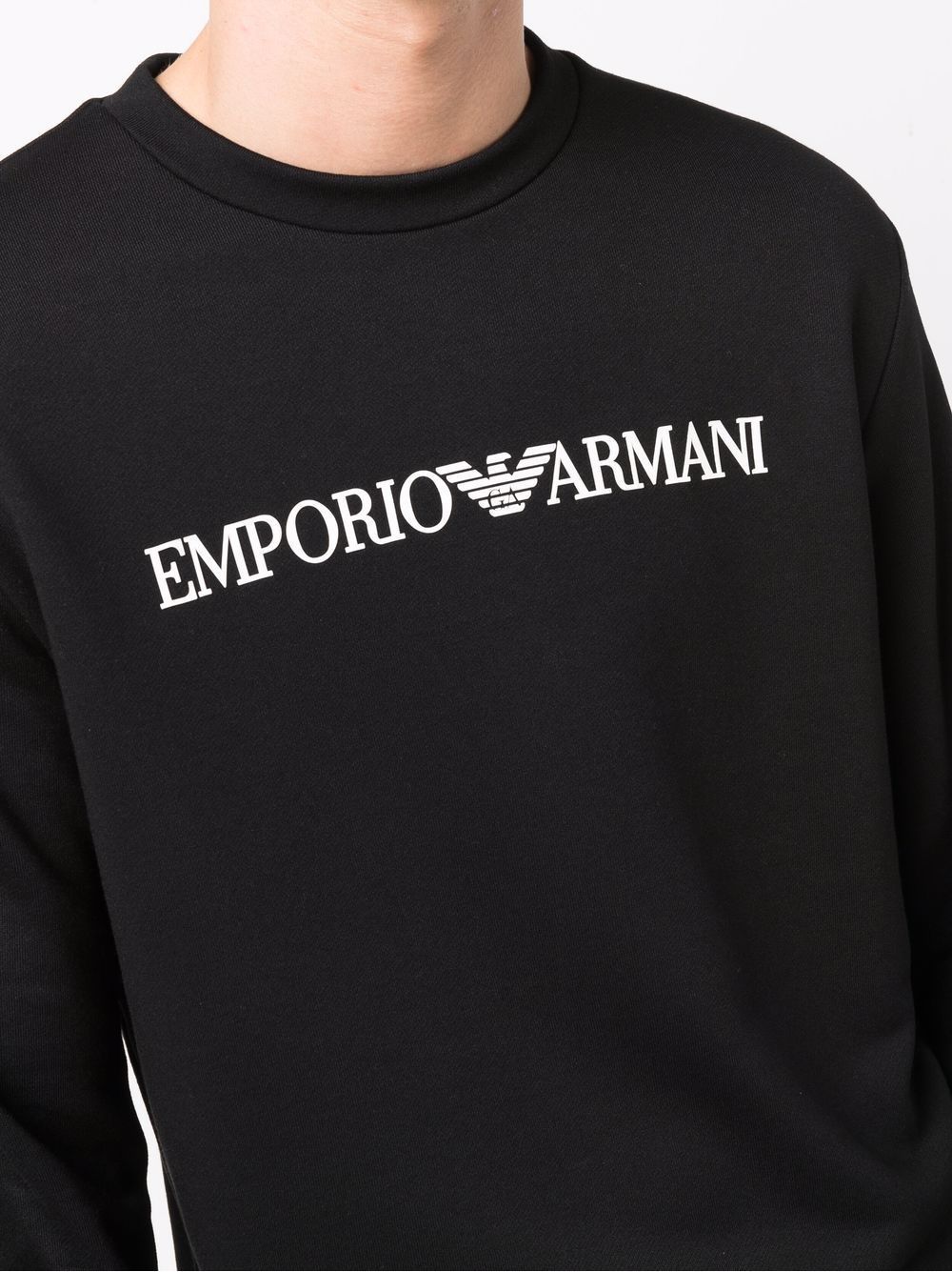Emporio Armani Men's Sweatshirt Stay stylish and comfortable with this classic men's sweatshirt from Emporio Armani. Perfect for any casual occasion. Shop now!