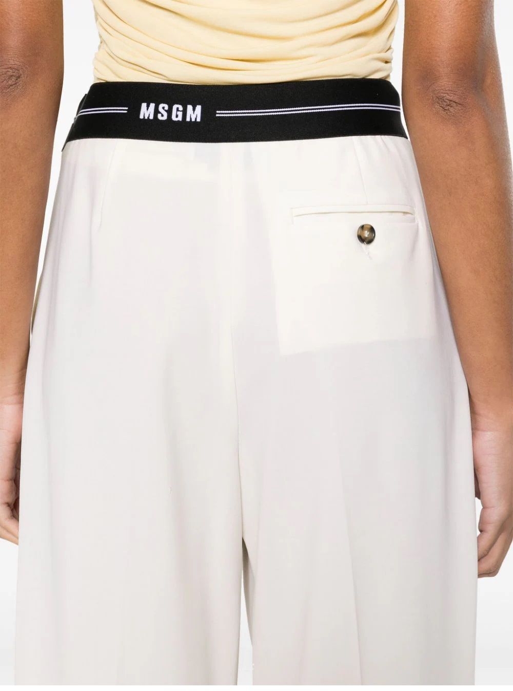 MSGM Women's Pants Upgrade your wardrobe with MSGM's chic pants for women. Perfect for any occasion.