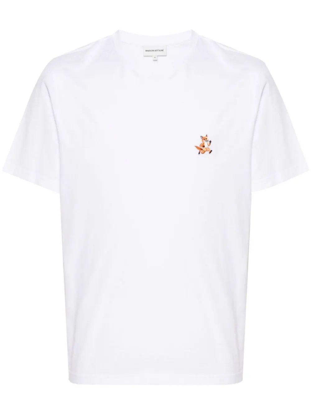 MAISON KITSUNE SPEEDY FOX men's t-Shirt Upgrade your wardrobe with this stylish men's tee from MAISON KITSUNE.