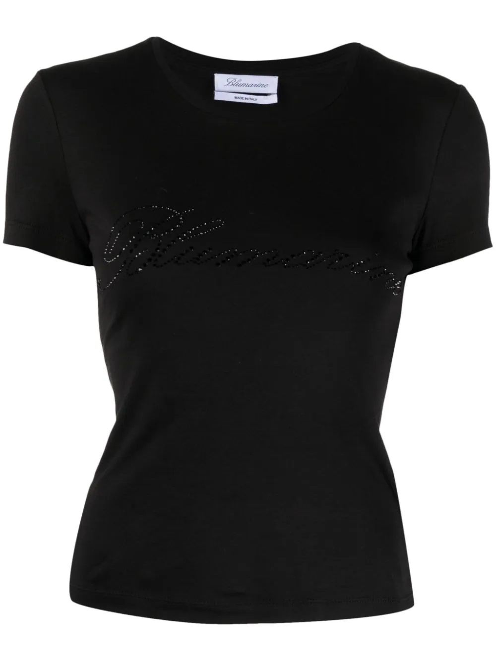 BLUMARINE T-Shirt for Women Upgrade your wardrobe with BLUMARINE's chic logo tee for women - perfect for any occasion. Shop now!