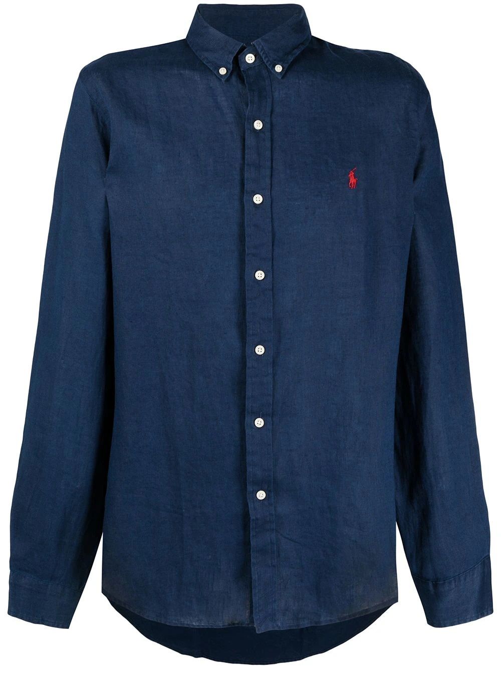 Ralph Lauren Men's Shirt  Upgrade your wardrobe with this 100% linen sport shirt from a top brand.