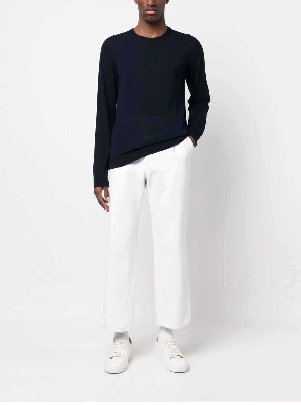 ROBERTO COLLINA Maglieria da uomo  Elegante maglieria da uomo di ROBERTO COLLINA - 100% cotone per un look classico