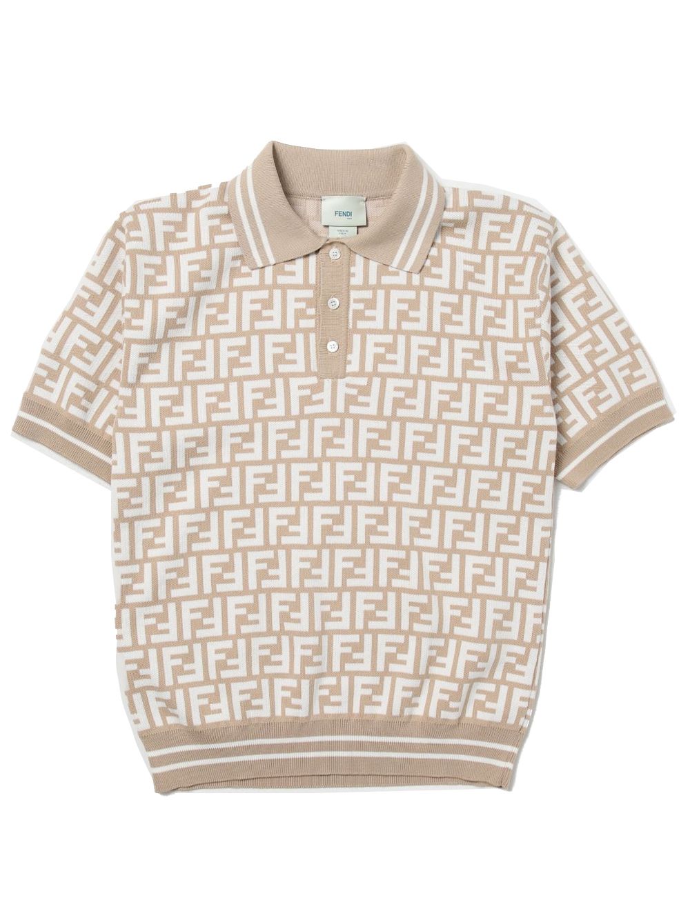 FENDI KIDS POLO FF for Girls Stylish FENDI KIDS POLO for Girls - SS24 Collection