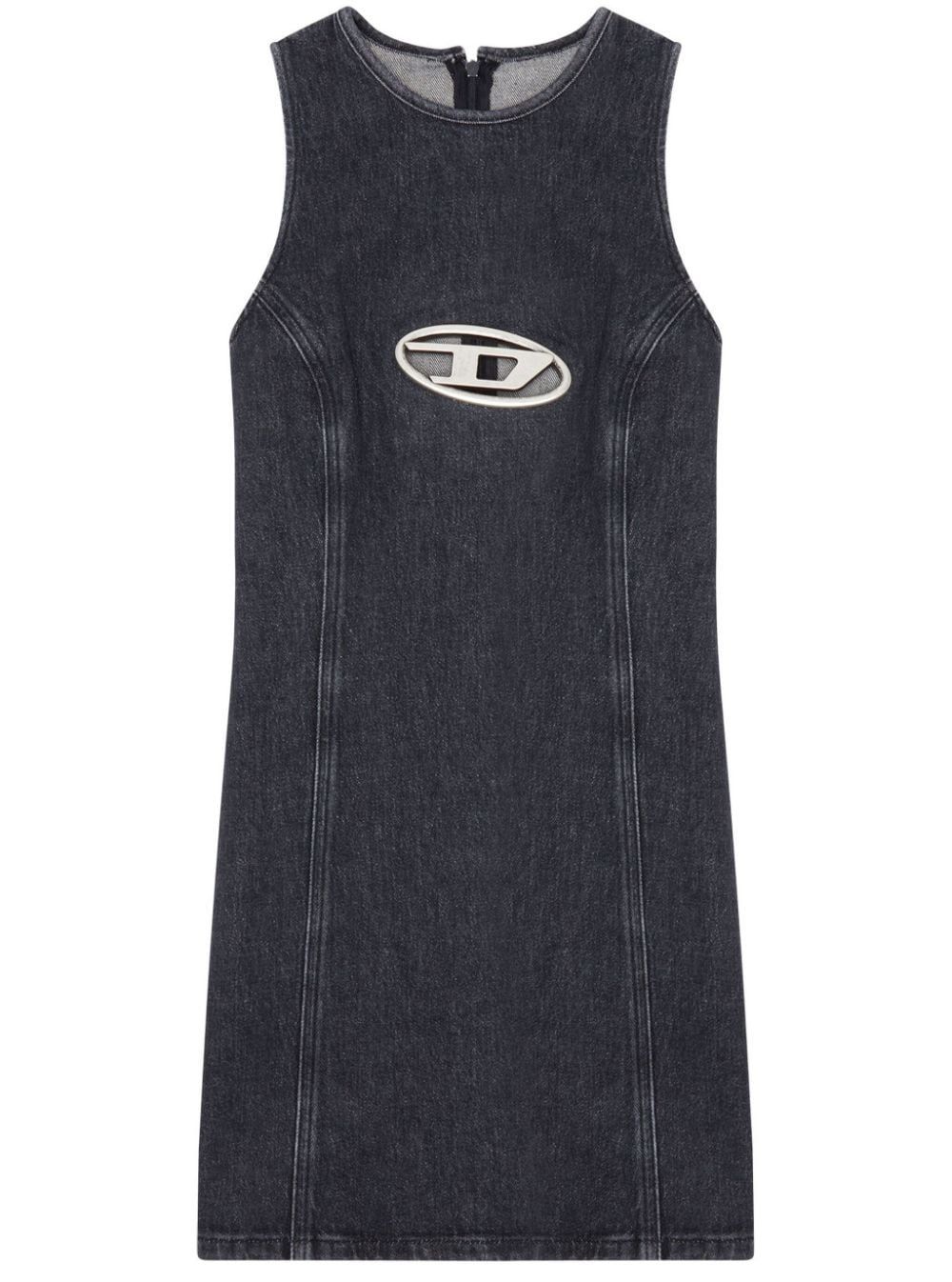 DIESEL vestito da donna  Aggiorna il tuo guardaroba con questo elegante vestito Diesel della collezione FW24. Realizzato con il 98% di cotone e il 2% di elastan, è perfetto per la donna moderna.