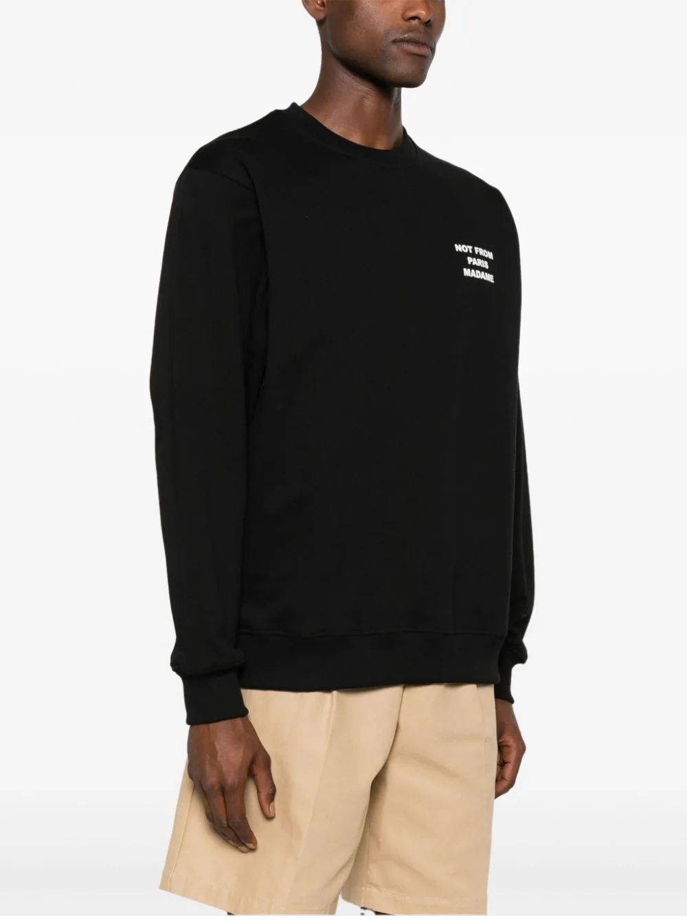 DROLE DE MONSIEUR felpa da uomo Rimani alla moda e comodo con questa felpa al 100% in cotone della collezione FW24 di DROLE DE MONSIEUR. Perfetta per l'uomo moderno.