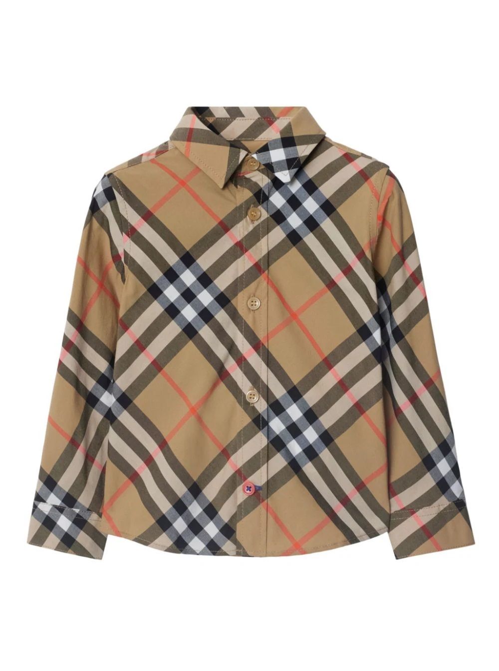 Burberry Kids Shirt Stylish Burberry Kids Cotton Shirt - FW24 Essential
