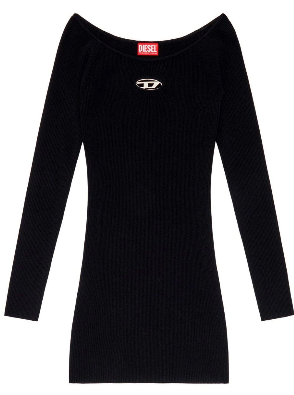 DIESEL M-VERA Women's dress Stylish Diesel dress from FW24 collection - 83%VI 17%PL - Women's Clothing