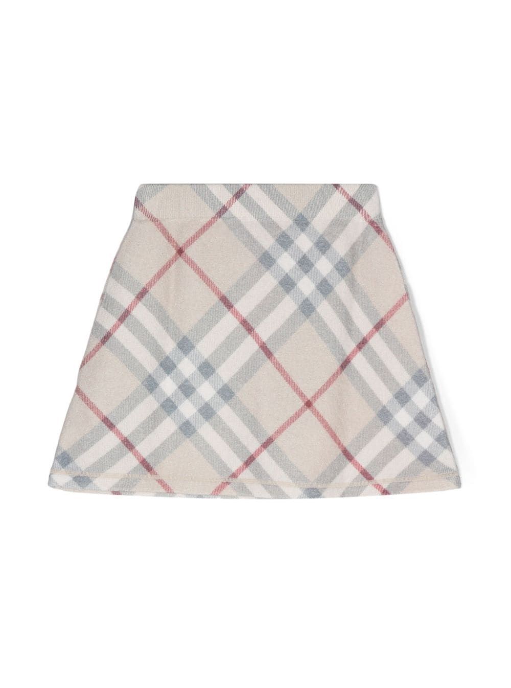 Burberry Kids Gonna di lana Elegante gonna in lana per ragazze di Burberry Kids - Collezione FW24