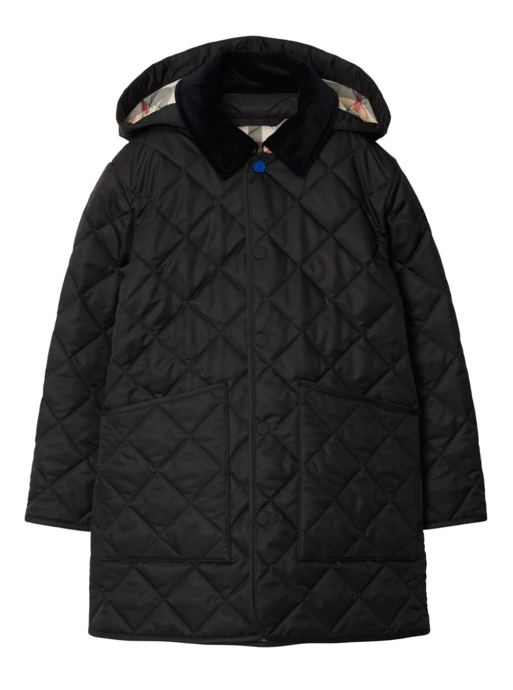 BURBERRY KIDS Down Jacket Stay warm in style with this FW24 down jacket from BURBERRY KIDS. Made with 100% polyester for ultimate comfort.