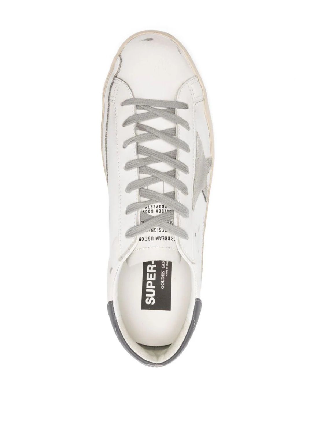 Golden Goose DB Men's Sneakers - Super Star Premium Cow Leather Men's Sneakers - FW24 Collection
