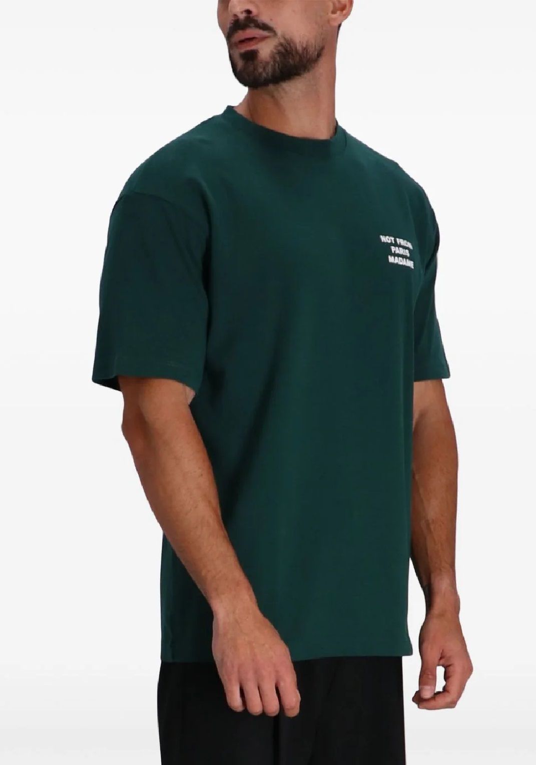 DROLE DE MONSIEUR T-SHIRT Upgrade your wardrobe with this 100% cotton t-shirt from DROLE DE MONSIEUR's FW24 collection. Perfect for the modern man.