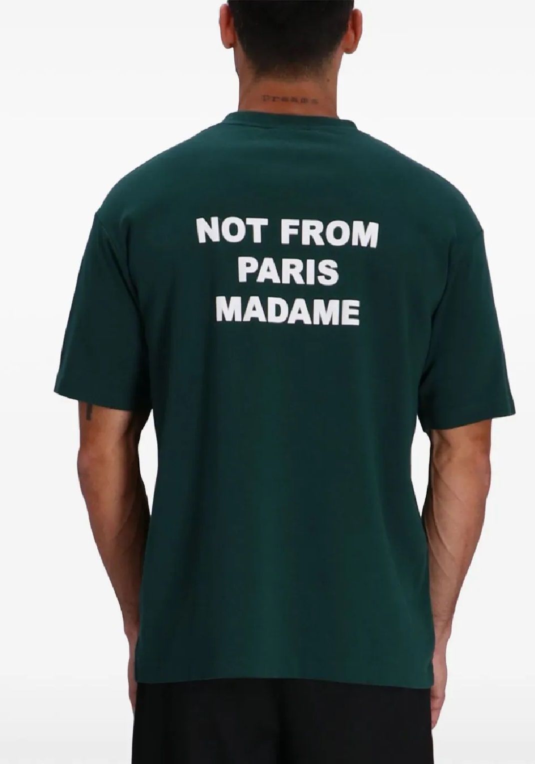 DROLE DE MONSIEUR T-SHIRT Upgrade your wardrobe with this 100% cotton t-shirt from DROLE DE MONSIEUR's FW24 collection. Perfect for the modern man.