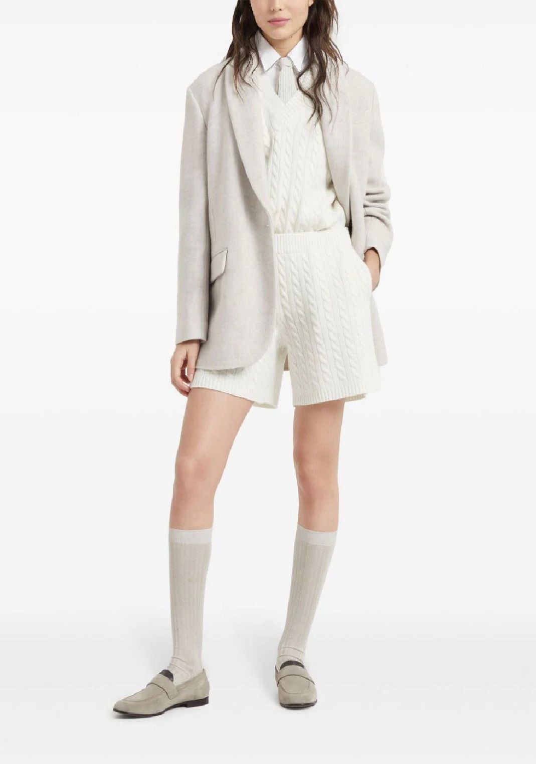 BRUNELLO CUCINELLI FW24 CAMICIA M/L - Women's Shirt Stylish and Sophisticated Women's Shirt by Luxury Brand - FW24 Collection