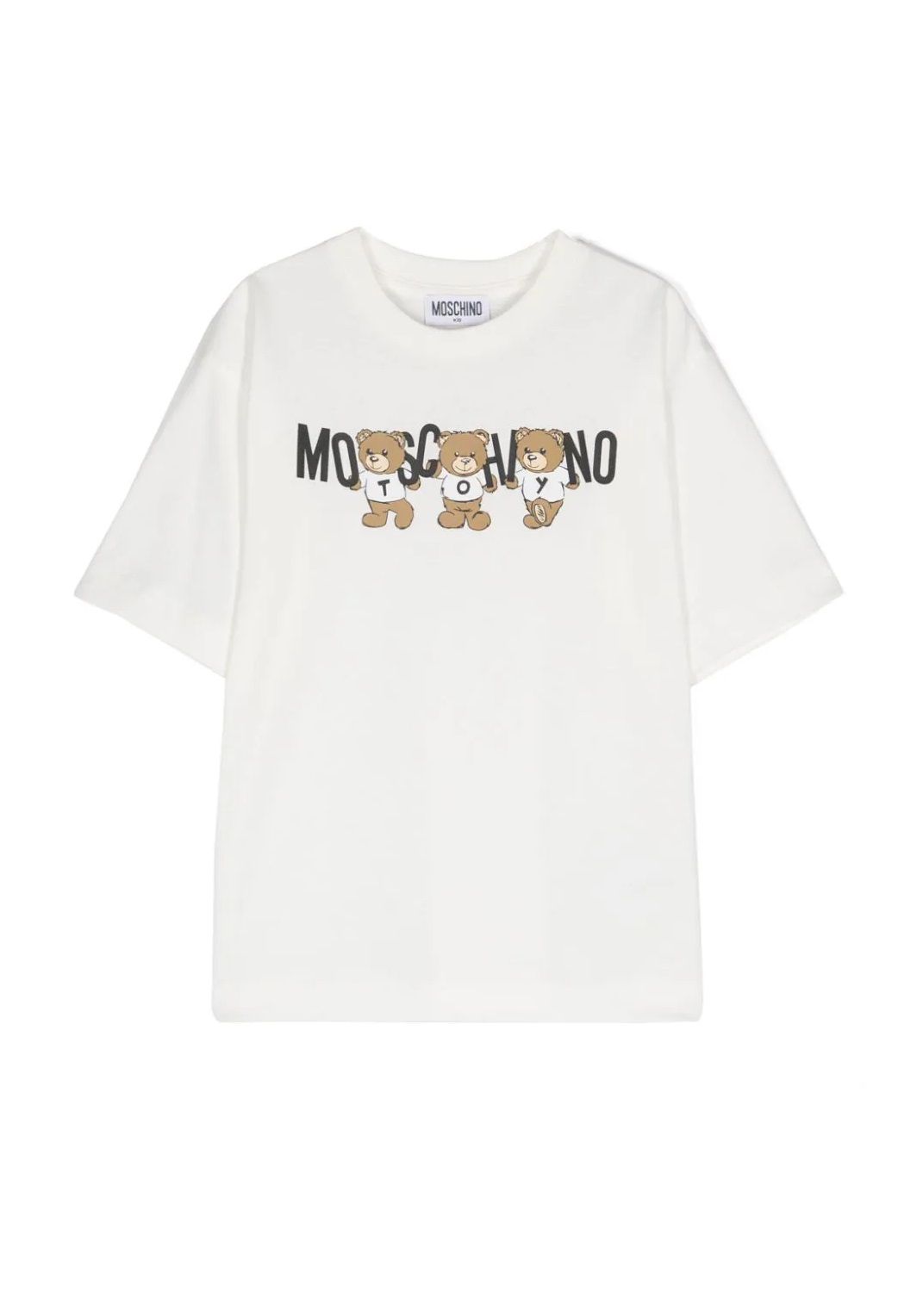 MOSCHINO KIDS MAXI T-SHIRT Stylish FW24 T-Shirt by MOSCHINO KIDS - 100% CO